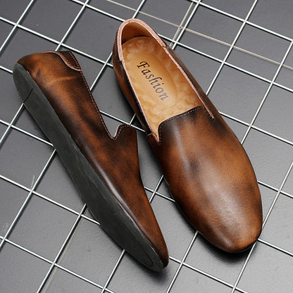 👞 50% RABATT! ✨ Flexibla Spetsiga Platta Loafers i Läder – Elegant Design, Bekväma & Perfekta för Vardag & Kontor 🌸