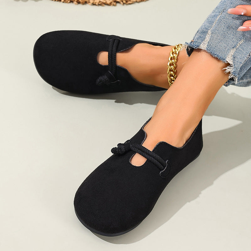 👞 50% RABATT! 👡 Bekväma Slip-on Ballerinas i Konstmocka – Mjuka, Andningsbara & Perfekt För Vardagsbruk 🌸
