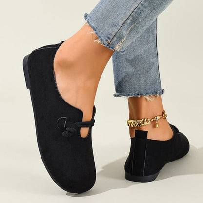 👞 50% RABATT! 👡 Bekväma Slip-on Ballerinas i Konstmocka – Mjuka, Andningsbara & Perfekt För Vardagsbruk 🌸