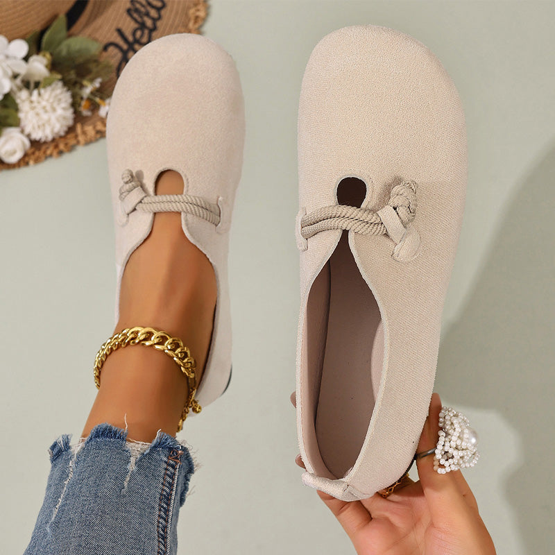 👞 50% RABATT! 👡 Bekväma Slip-on Ballerinas i Konstmocka – Mjuka, Andningsbara & Perfekt För Vardagsbruk 🌸