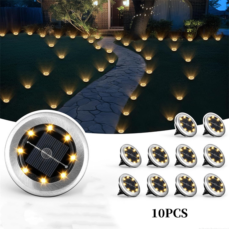 Utomhus Vattentät Solar Ground Light - 2 Pack / Set