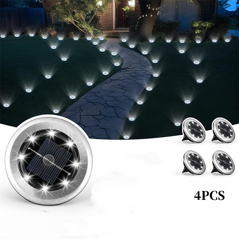 Utomhus Vattentät Solar Ground Light - 2 Pack / Set