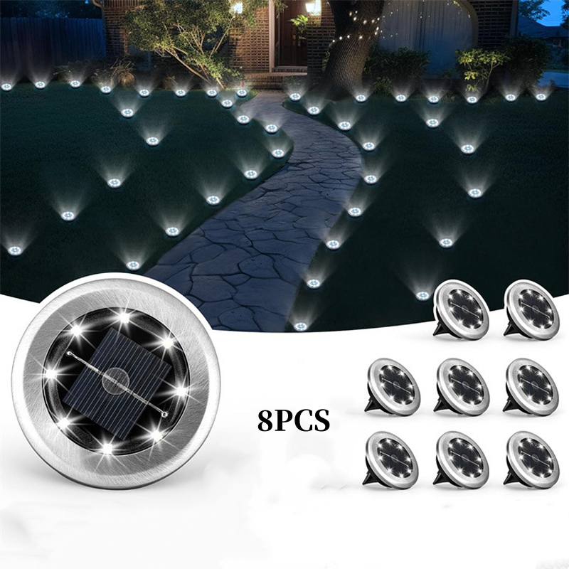 Utomhus Vattentät Solar Ground Light - 2 Pack / Set