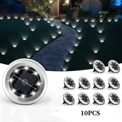 Utomhus Vattentät Solar Ground Light - 2 Pack / Set