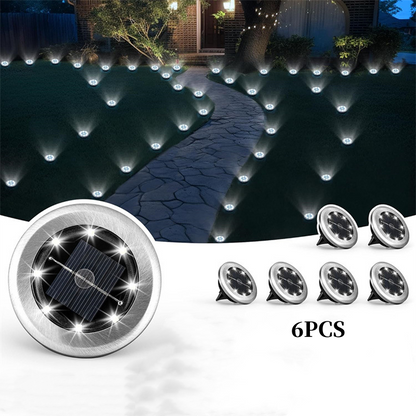 Utomhus Vattentät Solar Ground Light - 2 Pack / Set