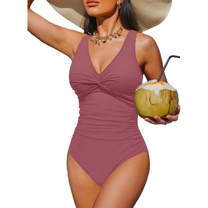 👙✨ 50% RABATT! Baddräkt med Magkontroll – Smickrande Passform