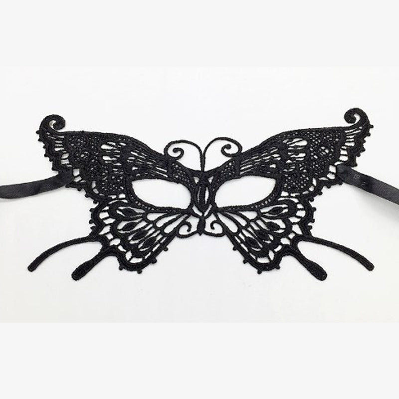 Spetsmaskeradmask för eleganta festkvällar