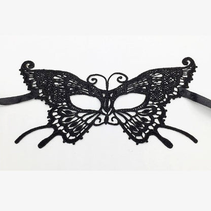 Spetsmaskeradmask för eleganta festkvällar