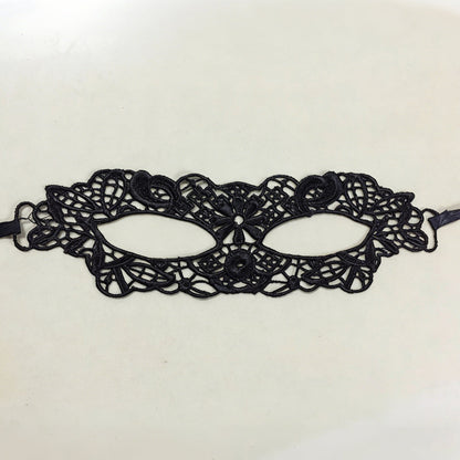 Spetsmaskeradmask för eleganta festkvällar