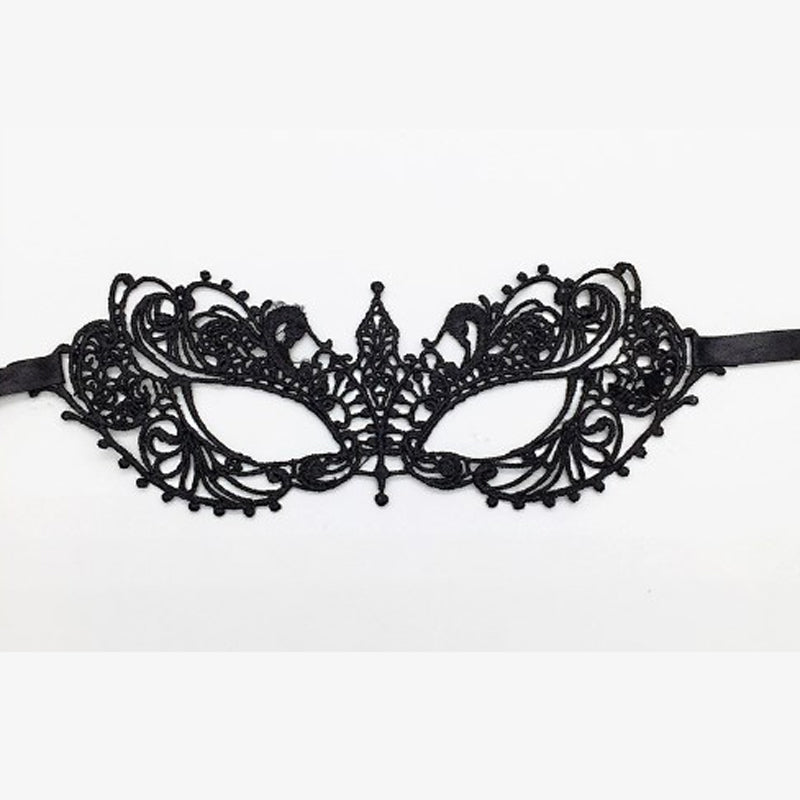 Spetsmaskeradmask för eleganta festkvällar