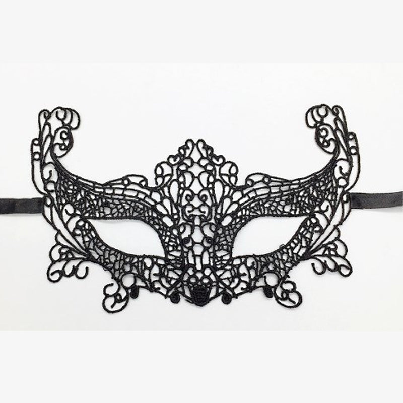 Spetsmaskeradmask för eleganta festkvällar