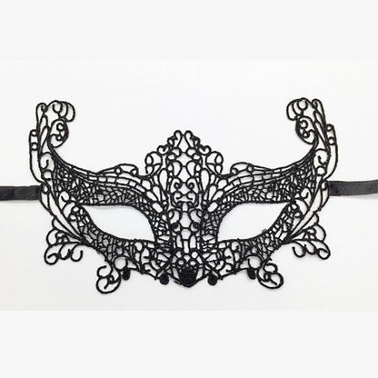 Spetsmaskeradmask för eleganta festkvällar