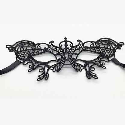 Spetsmaskeradmask för eleganta festkvällar