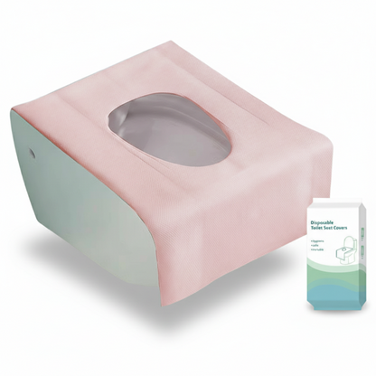 🚽 Ju mer du köper, desto mer får du gratis！✨ Vattentäta Toalettsitsskydd – Hygieniska, Individuellt Förpackade & Halkfria Perfekta För Resor & Vardagsbruk 🧳