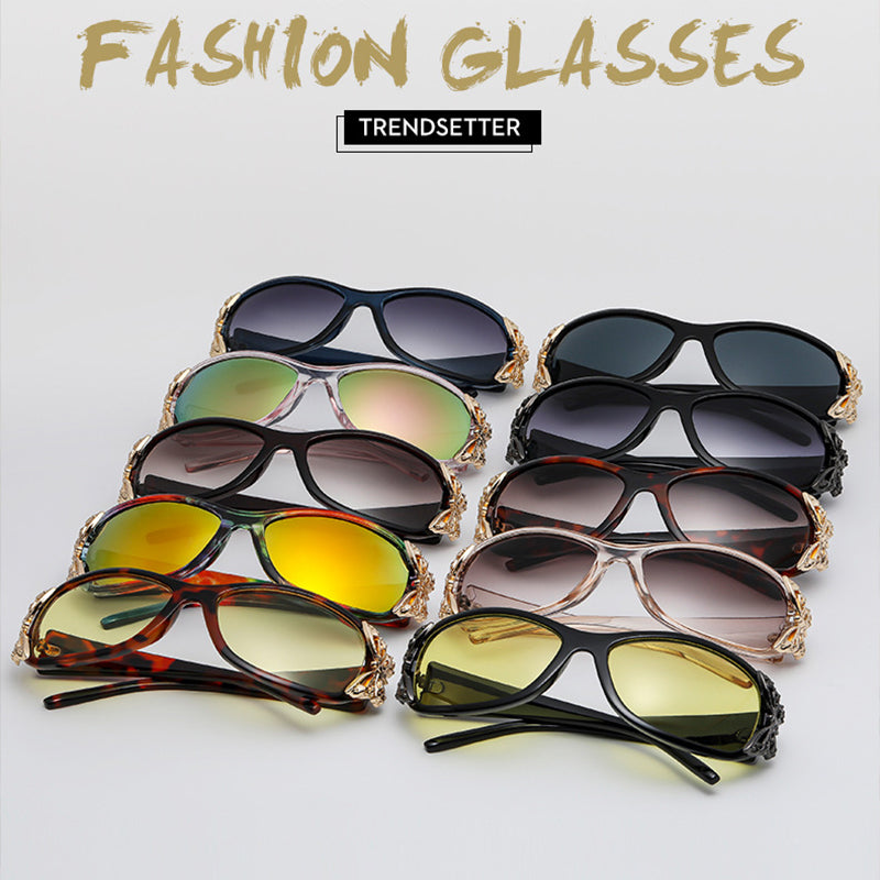 🕶️ 50% RABATT! ✨ Oversized Fjärilsformade Solglasögon för Kvinnor – UV400 Skydd, Trendig Design & Perfekt För Sommaren ☀️