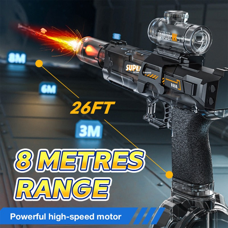 🔥🎁Nyhet 50 % RABATT🔥Elektrisk vattenpistol: Ice Mouse med ficklampa⚡💦🔥