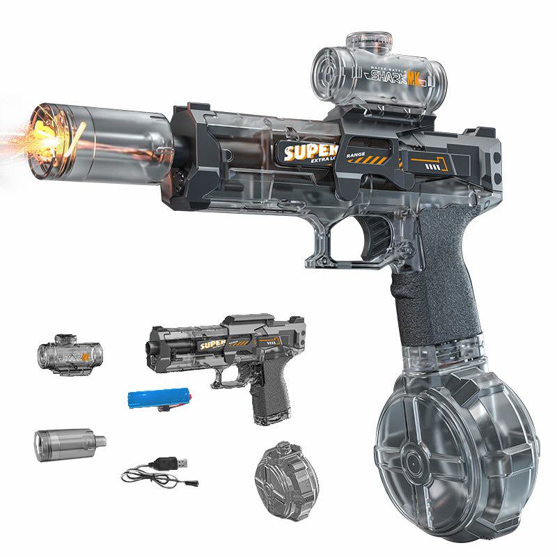 🔥🎁Nyhet 50 % RABATT🔥Elektrisk vattenpistol: Ice Mouse med ficklampa⚡💦🔥
