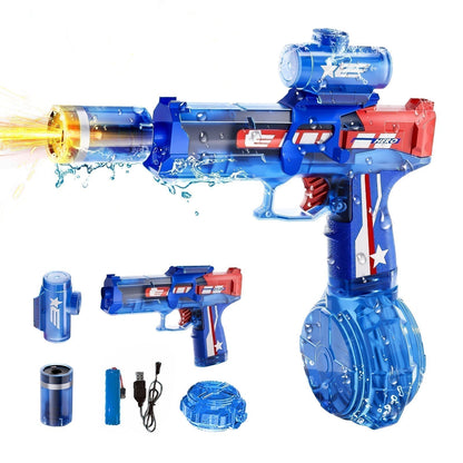 🔥🎁Nyhet 50 % RABATT🔥Elektrisk vattenpistol: Ice Mouse med ficklampa⚡💦🔥