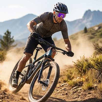 🕶️ 50% RABATT NU! 🚴 Stora Ram UV-Skydd Sportsolglasögon – HD-Syn & Lättviktig Design 🏃
