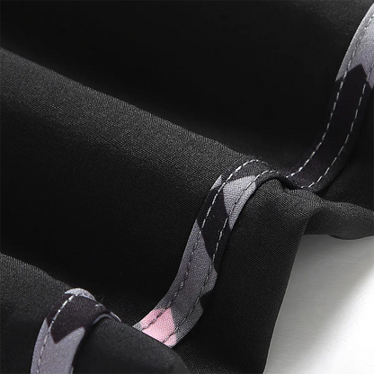 Damavslappnad sportshorts med inbyggt underlägg