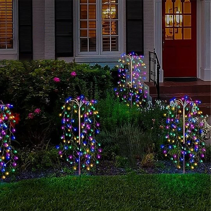 🌙 Solcellsdrivna Trädgårdslampor – 100/200 LED & IP55 Vattentät