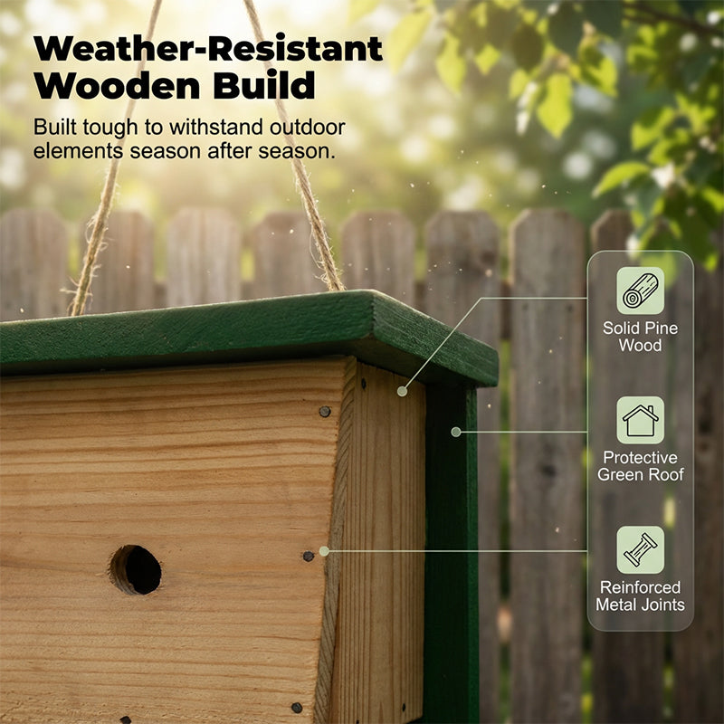 🐝 50% RABATT! 🪤 Återanvändbara Getingfällor för Utomhusbruk – Hängande Design, Effektiv & Perfekt För Trädgård & Uteplats 🌿