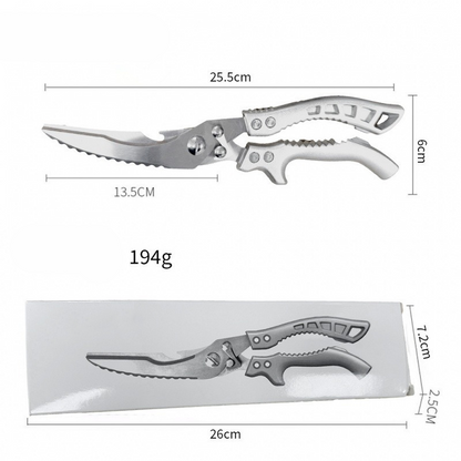 ✂️🍗 Kraftig multifunktionell kökssax – Klipper som ett odjur!🔪💪