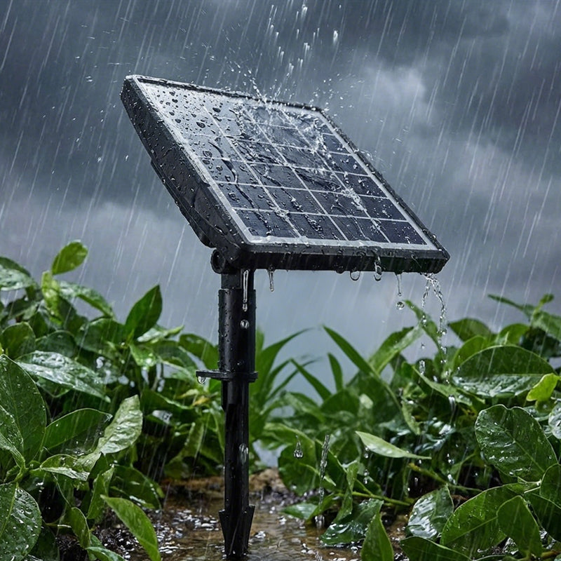 Solenergipowered automatisk droppvattensystem