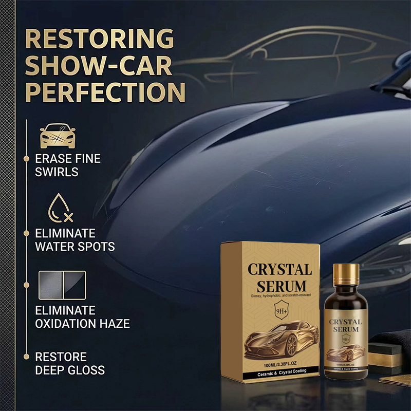 Kit för keramisk bilbeläggning – Crystal Serum