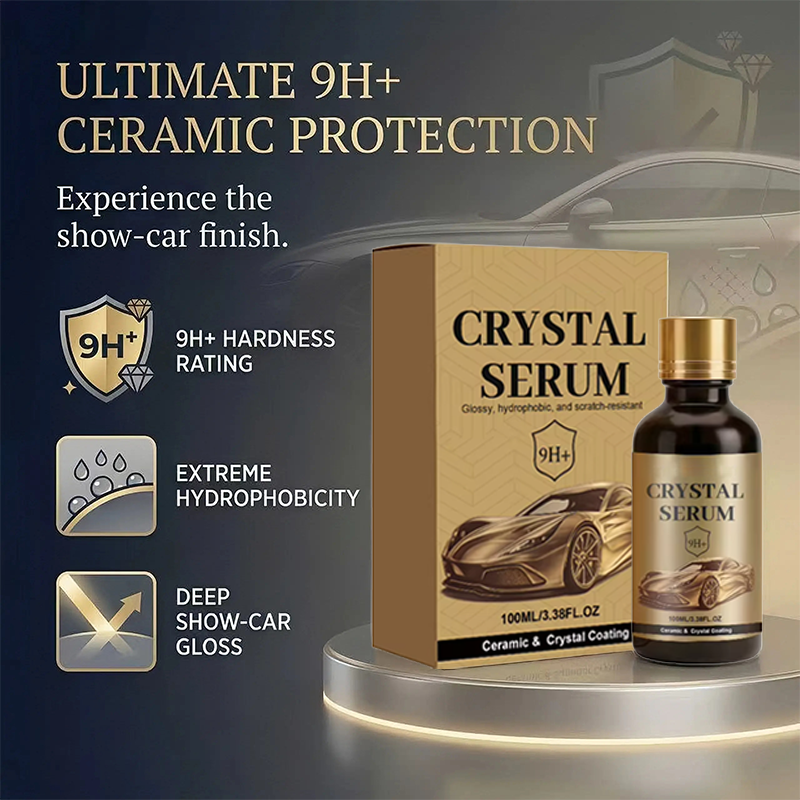 Kit för keramisk bilbeläggning – Crystal Serum
