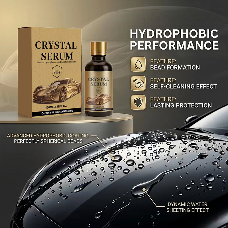 Kit för keramisk bilbeläggning – Crystal Serum
