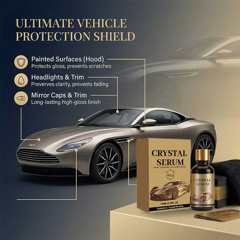 Kit för keramisk bilbeläggning – Crystal Serum