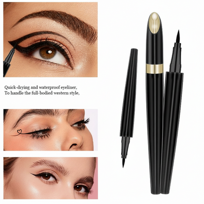 ⚡Köp 1 Få 1 Gratis⚡Långvarig Smudge-Proof Flytande Eyeliner Penna