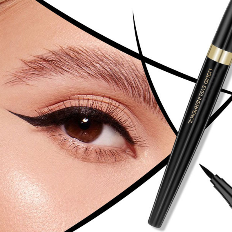 ⚡Köp 1 Få 1 Gratis⚡Långvarig Smudge-Proof Flytande Eyeliner Penna