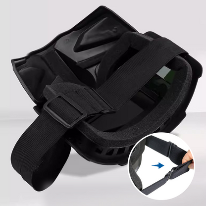 🌞50 % rabatt🛡️Revolutionerande 2-i-1-svetsmask med automatisk ljusreglering – avtagbara svetsglasögon med True Color-teknik – taktisk säkerhetsdesign – lämplig för precisionssvetsning