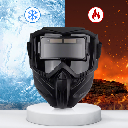 🌞50 % rabatt🛡️Revolutionerande 2-i-1-svetsmask med automatisk ljusreglering – avtagbara svetsglasögon med True Color-teknik – taktisk säkerhetsdesign – lämplig för precisionssvetsning