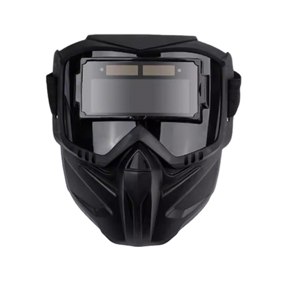 🌞50 % rabatt🛡️Revolutionerande 2-i-1-svetsmask med automatisk ljusreglering – avtagbara svetsglasögon med True Color-teknik – taktisk säkerhetsdesign – lämplig för precisionssvetsning