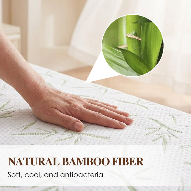 🛏️ 50% RABATT! 🌿 Bambufiber Vattentät Madrasskydd – Andningsbart, Allergivänligt & Perfekt För En Ren & Bekväm Sovmiljö 🛌