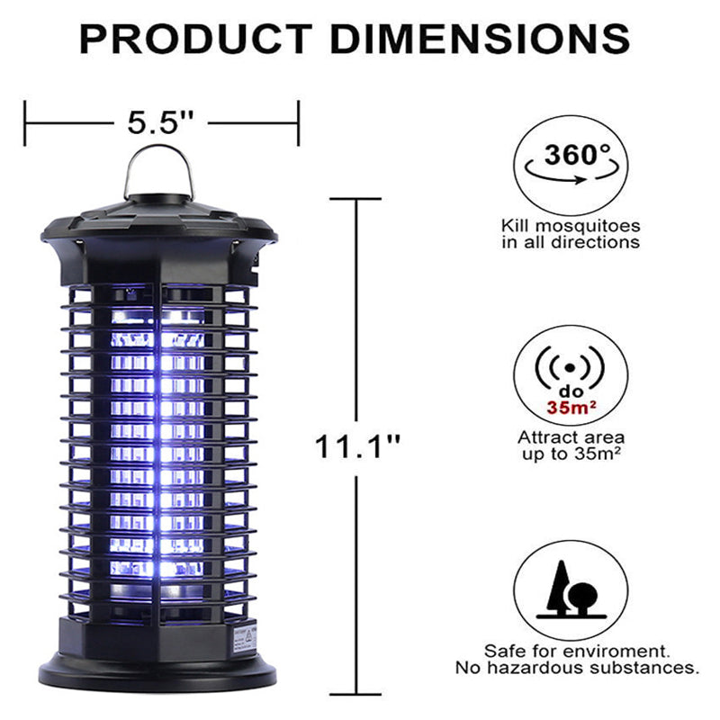 Hög effektivitet elektrisk bug Zapper lampa