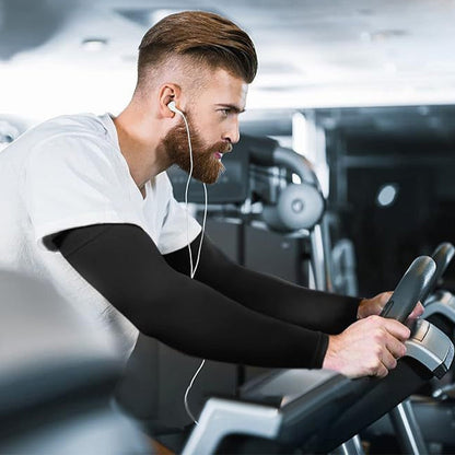 🧤 50% RABATT! ☀️ Sportiga Kylande Kompressionärmar med UV-skydd – Svala, Skyddande & Perfekt För Utomhussport 🏃‍♂️