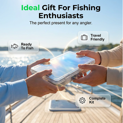 🔥 Komplett fiskedragsset med betesask ☀️🎣