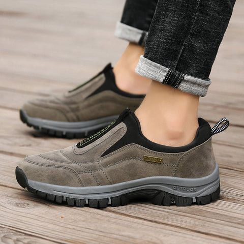 👟 50% RABATT NU! 🚶‍♂️ Herrskor för Promenader – Bekväm Passform, Halkfri Sula & Perfekt För Dagliga Promenader 🏃