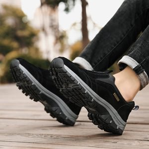 👟 50% RABATT NU! 🚶‍♂️ Herrskor för Promenader – Bekväm Passform, Halkfri Sula & Perfekt För Dagliga Promenader 🏃
