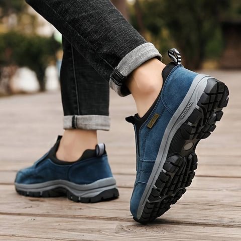 👟 50% RABATT NU! 🚶‍♂️ Herrskor för Promenader – Bekväm Passform, Halkfri Sula & Perfekt För Dagliga Promenader 🏃