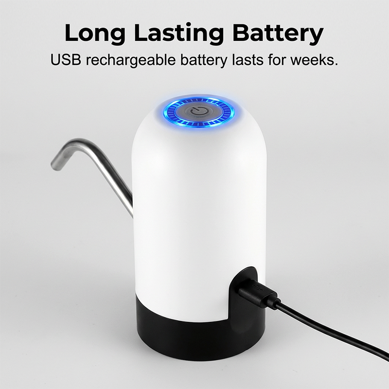 🔥🎁Nyhet 50 % RABATT🔥Uppladdningsbar elektrisk vätskepump för vatten och olja