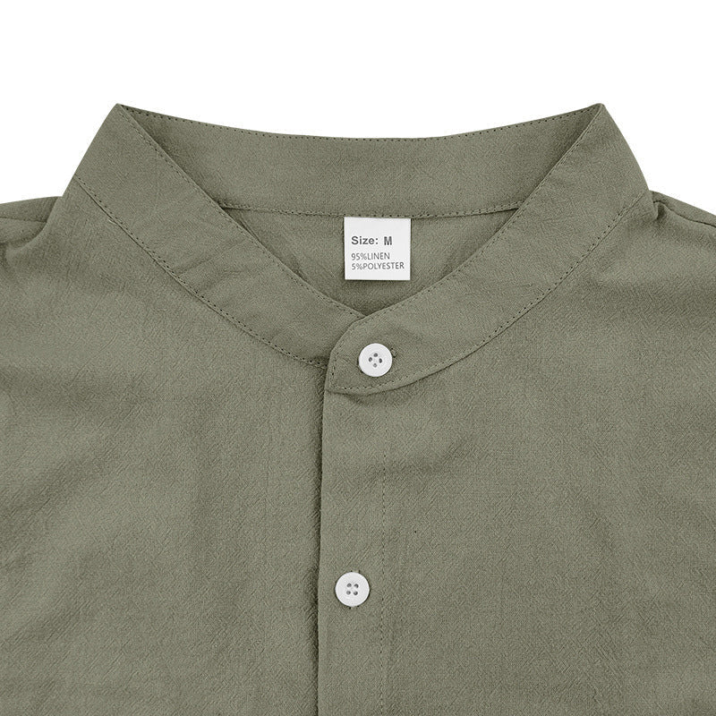 👕 60% RABATT! 🔥 Herr Casual Kortärmad Skjorta med Knappar – Klassisk Design, Andningsbart Tyg & Perfekt För Vardag & Fest 👔
