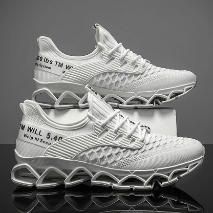 👟 50% RABATT! 🏃 Herr Bekväma Andningsbara Sneakers – Lätt, Stötdämpande & Perfekt För Vardag & Träning 💪