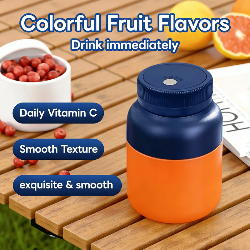 🔥Stor kapacitet elektrisk fruktjuicer-1300ML