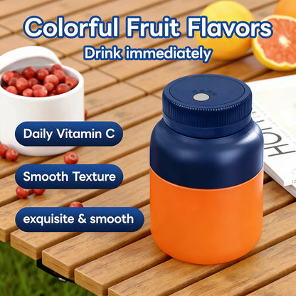 🔥Stor kapacitet elektrisk fruktjuicer-1300ML