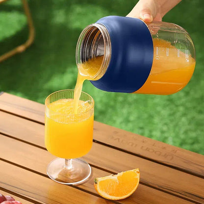 🔥Stor kapacitet elektrisk fruktjuicer-1300ML